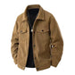Retro Casual Loose Men's Lapel Work Jacket
