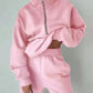 Fleece Sweater Casual Set
