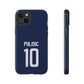 Christian Pulisic Precision Armor – Dual-Layer Durability & Sleek Fit | Compatible with iPhone 8 to 16 Pro Max & Samsung Galaxy S10 to S25 Ultra