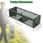 2-Pack Humane Live Rat Trap Cage with Dual Doors