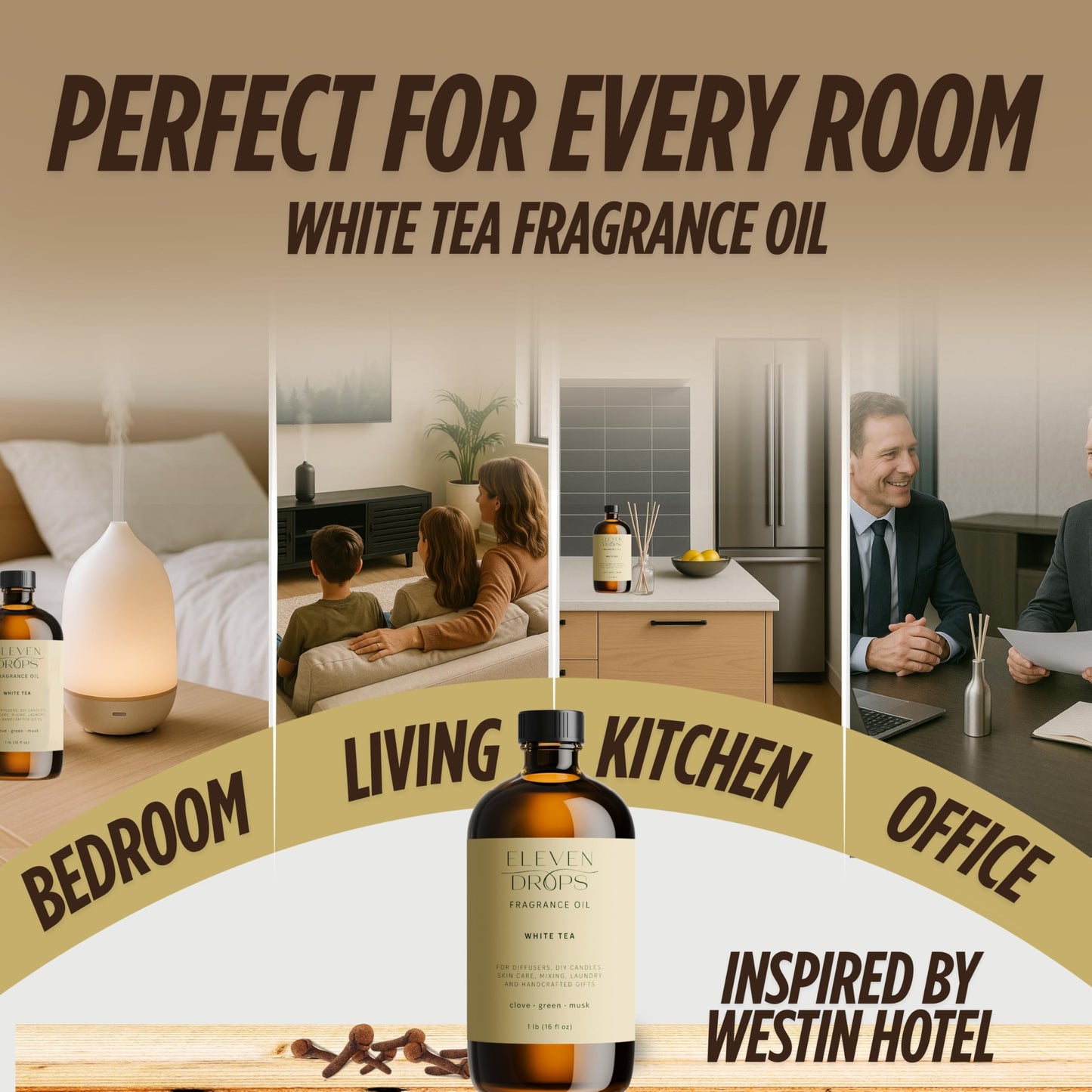 White Tea Essential Oil for Diffuser – Premium Fragrance