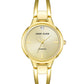 Women's Elegant Diamond Accent Watch – Stainless Steel Quartz Bracelet Watch