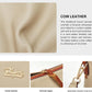 BOYATU Leather Crossbody Bag for Women: Designer Shoulder Purse for Travel - Trendy Genuine Leather Handbag for Everyday