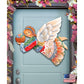 Flying Easter Angel Easter Door Decor by G. DeBrekht - Easter Spring Decor - 8154154H