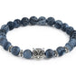 Modern Leopard Tiger Eye Lion Head Elegant Bracelet Owl Buddha Bead Luxury Bracelets Bangles Skull Charm Natural Stone Bracelet Yoga Jewelry For Men And Women