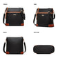 BOYATU Leather Crossbody Bag for Women: Designer Shoulder Purse for Travel - Trendy Genuine Leather Handbag for Everyday