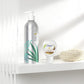 Dove Body Wash Aluminum Reusable Bottle and Concentrate Refill (2x) Starter Kit for Instantly Soft Skin Shea and Warm Vanilla for Skin Care and Lasting Nourishment 4oz (makes 16oz)