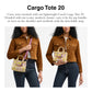 Coach Women's Leopard Cargo Tote 20