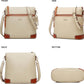 BOYATU Leather Crossbody Bag for Women: Designer Shoulder Purse for Travel - Trendy Genuine Leather Handbag for Everyday