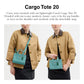 Coach Women's Leopard Cargo Tote 20