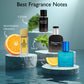 Signature Scent 4-Piece Mini Fragrance Set for Men Includes Savvy/1 Billion/Verse/Valentine Collection of Woody, Spicy, Citrus & Aromatic Fragrance Non-Irritating Ingredient Each One in 30ml Bottle