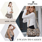 Angelkiss Hobo Purses and handbags for Women Satchel Handbag Women Purses Large Daily Shoulder Bags