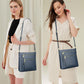 Over Earth Crossbody Bags for Women Leather Purses for Ladies with Multiple Pockets