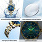 OLEVS Watch Women Two Tone Watches for Women with Date Dress Womens Watches for Small Wrists Luxury Easy Read Womens Watch Waterproof Blue/Black/Gold/Silver Dial Reloj para Mujer
