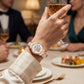 Vetra Women Watches Automatic Luxury Diamond Dress Ladies Watch Fashion Waterproof Ceramic Strap Rose Gold Self Winding Female Wrist Watch