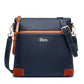 BOYATU Leather Crossbody Bag for Women: Designer Shoulder Purse for Travel - Trendy Genuine Leather Handbag for Everyday