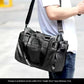 Men's Handbag Leather Casual Large-capacity Travel Shoulder Bag