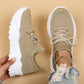 Plus Size Sports Women's Shoes Breathable Flying Woven Lazy Shoes