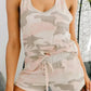 I'm A Survivor Camo Waffle Two Piece Set