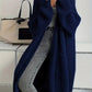 Autumn And Winter Long Sweater Women's Loose All-matching Base Long-sleeved Knitted Cardigan