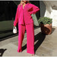 Trendy Plus Size Women's Casual Multi-Color Set