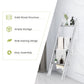 4-Tier Wall Leaning Ladder Shelf Stand