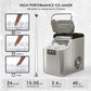 Portable Ice Maker with Scoop & Basket