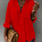 Women’s Casual Long Sleeve Shirt with Pocket