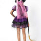 Purple Pentagram Witch Halloween Costume