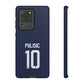 Christian Pulisic Precision Armor – Dual-Layer Durability & Sleek Fit | Compatible with iPhone 8 to 16 Pro Max & Samsung Galaxy S10 to S25 Ultra