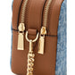 Michael Kors Bryant Medium Double Zip Chain Camera Crossbody Bag