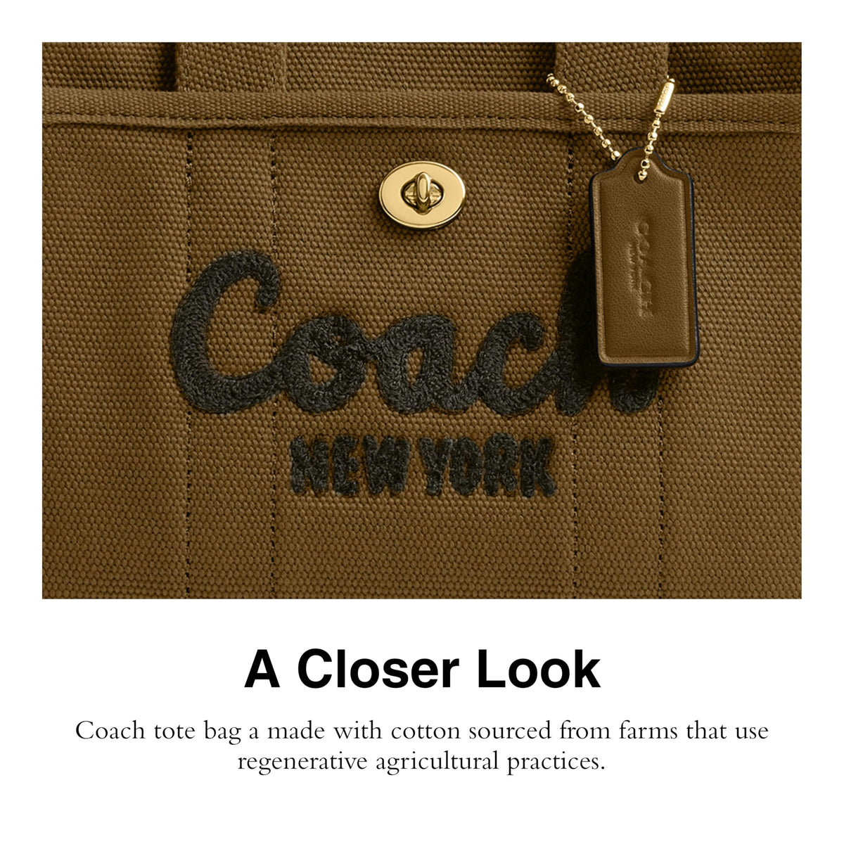 Coach Women's Leopard Cargo Tote 20