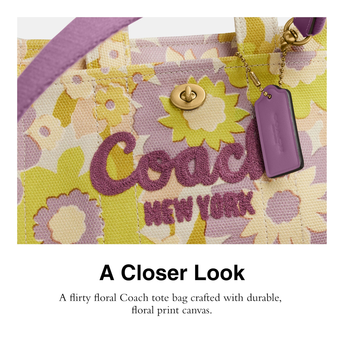 Coach Women's Leopard Cargo Tote 20
