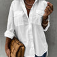 Women’s Casual Long Sleeve Shirt with Pocket
