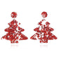 Christmas Tree Acrylic Earrings