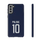 Christian Pulisic Precision Armor – Dual-Layer Durability & Sleek Fit | Compatible with iPhone 8 to 16 Pro Max & Samsung Galaxy S10 to S25 Ultra