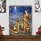 Shepherds Keeping Watch Wooden Wall Art by D. Gelsinger - Nativity Holiday Décor - 95632B38