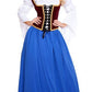 European Size Halloween Costume German Beer Festival Costume Bavarian National Performance Costume