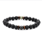 Epic Legendary Volcanic Stone Bracelet For Men And Women Lava Stone Stretch Yoga Bead Bracelet