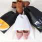 2 Sizes Waterproof Shoes Bag Pouch Storage Travel Bag Portable Tote Drawstring Bag Organizer Cover Non-Woven Laundry Organizador