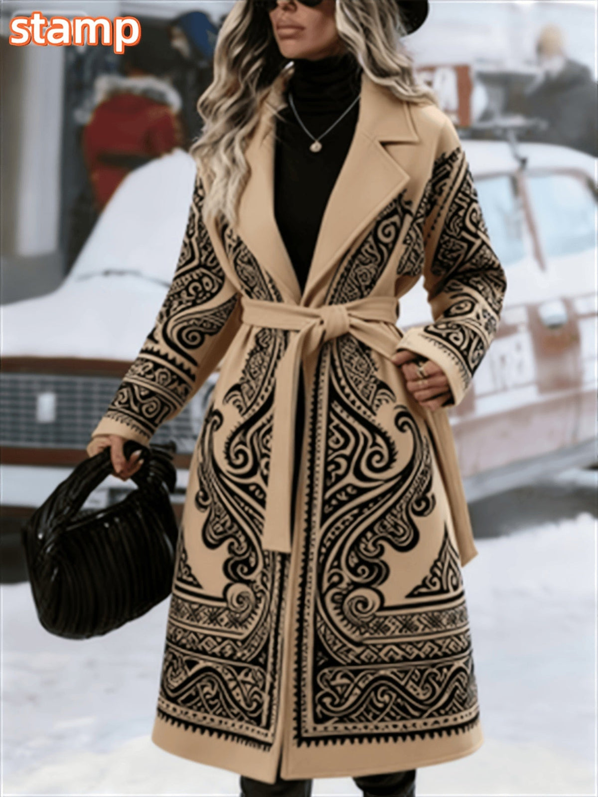 Fashionable Casual Long Coat