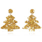 Christmas Tree Acrylic Earrings