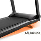 DeerRun All-New 2026 A1 Pro Move+ Smart Foldable Treadmill with 6% Incline & NFC | 350 lbs, 10 mph, Black