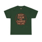 Keep Calm and Charge the Line Firefighter Shirt – Gildan 5000 Tee