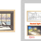 Illuminated Picture LED Decorative Light Painting Bedside Picture Style Creative Modern Simulate Sunshine Drawing Night Light Gift