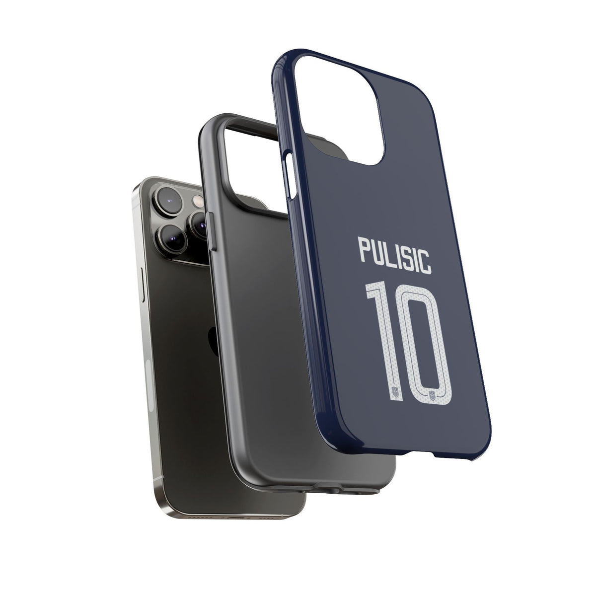 Christian Pulisic Precision Armor – Dual-Layer Durability & Sleek Fit | Compatible with iPhone 8 to 16 Pro Max & Samsung Galaxy S10 to S25 Ultra