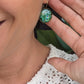 Beautiful Vintage Peacock Earrings