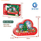 Merry Christmas Tree Cloud Mirror Model