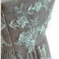 Women's Strapless Floral Gown