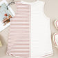 Striped Round Neck Tank